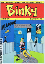 Binky 1971 nr 2 omslag serier
