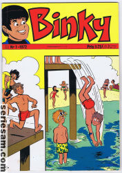Binky 1972 nr 1 omslag serier