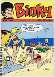 Binky 1973 nr 1 omslag serier