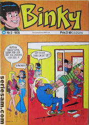 Binky 1974 nr 3 omslag serier