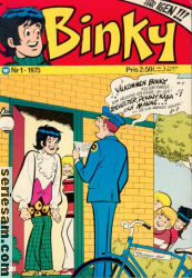 Binky 1975 nr 1 omslag serier