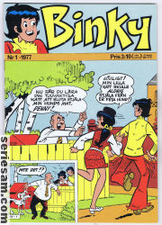 Binky 1977 nr 1 omslag serier