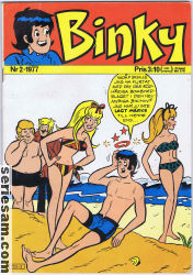 Binky 1977 nr 2 omslag serier