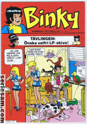 Binky 1977 nr 5 omslag serier