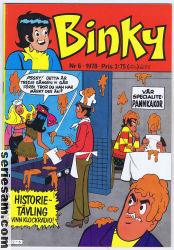 Binky 1978 nr 6 omslag serier