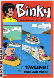 Binky 1979 nr 4 omslag serier