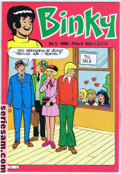 Binky 1980 nr 5 omslag serier