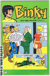 Binky 1982 nr 4 omslag serier