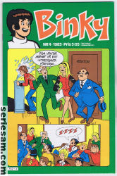 Binky 1983 nr 4 omslag serier