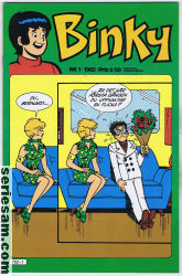 Binky 1985 nr 1 omslag serier