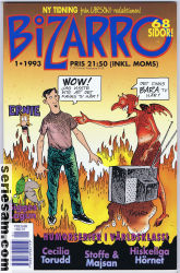 Bizarro 1993 nr 1 omslag serier Bizarro 1993 nr 1 omslag serier