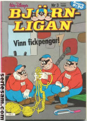 Björnligan 1986 nr 3 omslag serier