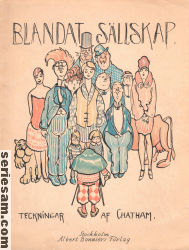 Gösta Chatham julalbum 1927 omslag serier