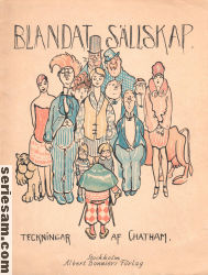 Gösta Chatham julalbum 1927 omslag serier Gösta Chatham julalbum 1927 omslag serier