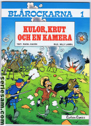 Blårockarna 1980 nr 1 omslag serier Blårockarna 1980 nr 1 omslag serier