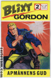 Blixt Gordon 1968 nr 2 omslag serier