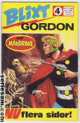 Blixt Gordon 1968 nr 4 omslag serier
