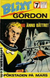 Blixt Gordon 1969 nr 7 omslag serier