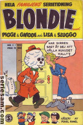 Blondie 1952 nr 1 omslag serier