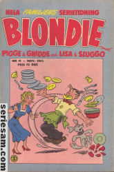 Blondie 1952 nr 11 omslag serier