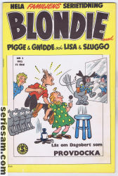 Blondie 1952 nr 2 omslag serier
