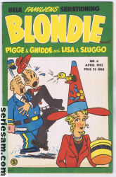 Blondie 1952 nr 4 omslag serier