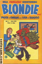 Blondie 1952 nr 5 omslag serier