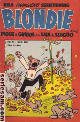 Blondie 1953 nr 10 omslag serier