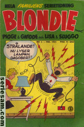 Blondie 1953 nr 2 omslag serier