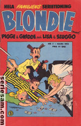 Blondie 1953 nr 3 omslag serier