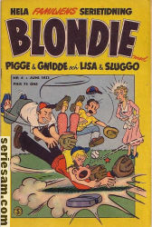 Blondie 1953 nr 6 omslag serier