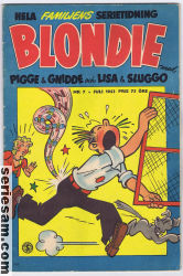 Blondie 1953 nr 7 omslag serier
