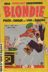 Blondie 1953 nr 8 omslag serier