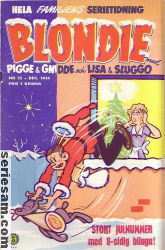 Blondie 1954 nr 12 omslag serier