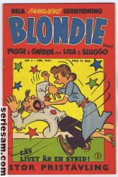 Blondie 1954 nr 2 omslag serier