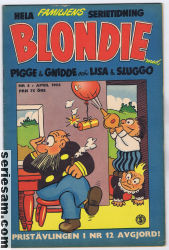 Blondie 1954 nr 4 omslag serier