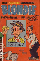 Blondie 1954 nr 5 omslag serier