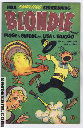Blondie 1954 nr 6 omslag serier
