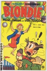 Blondie 1954 nr 8 omslag serier
