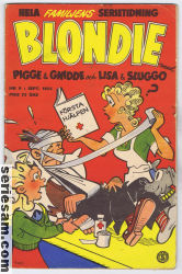 Blondie 1954 nr 9 omslag serier