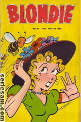 Blondie 1955 nr 10 omslag serier