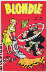Blondie 1955 nr 11 omslag serier