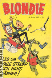 Blondie 1956 nr 11 omslag serier