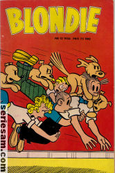 Blondie 1956 nr 12 omslag serier