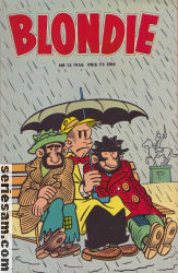 Blondie 1956 nr 13 omslag serier