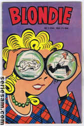 Blondie 1956 nr 2 omslag serier