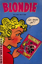 Blondie 1956 nr 4 omslag serier