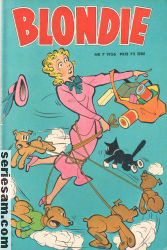 Blondie 1956 nr 7 omslag serier