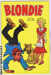Blondie 1956 nr 9 omslag serier
