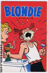 Blondie 1957 nr 10 omslag serier